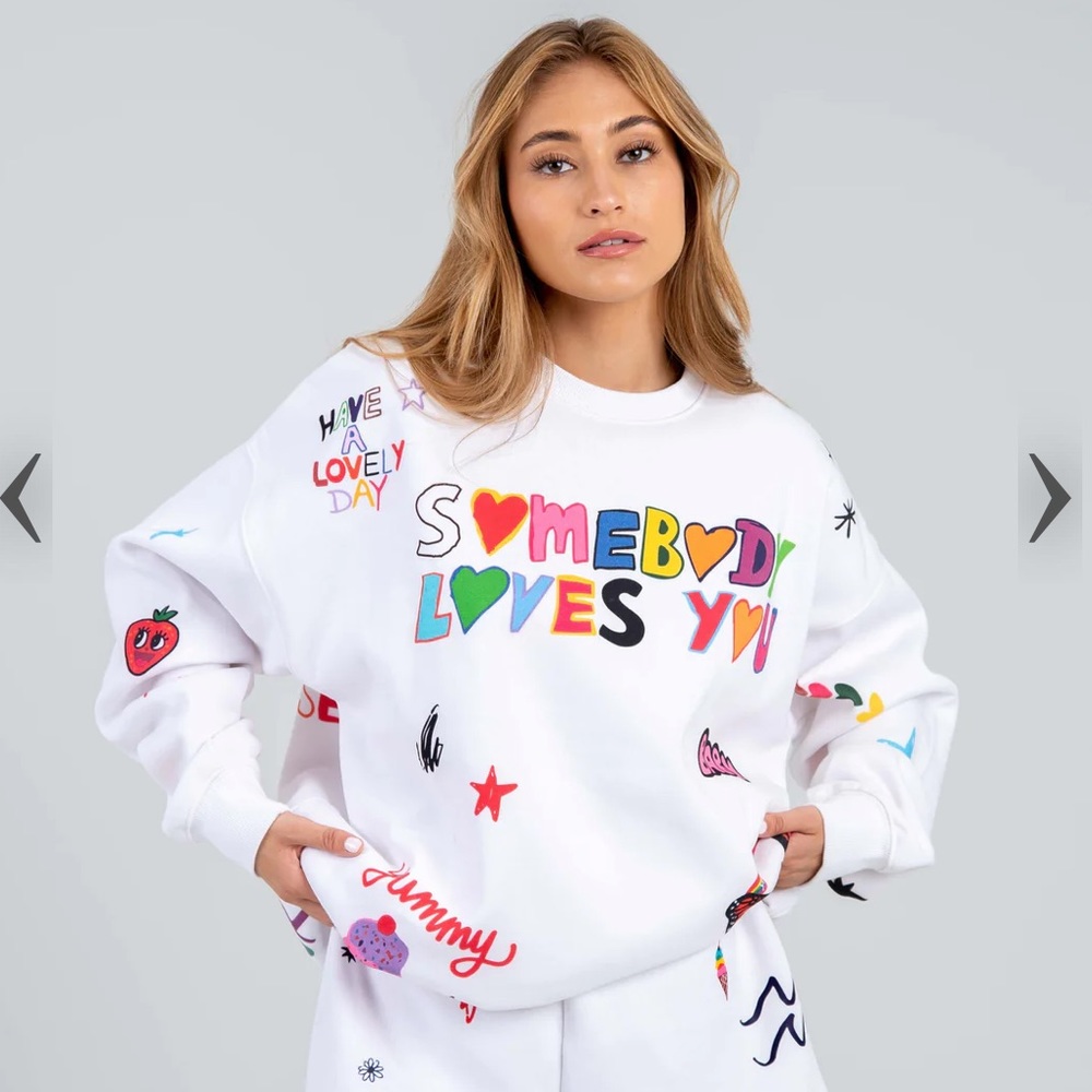 COPY - Mayfair x @iscreamcolour Somebody Loves You Crewneck sweater sweatshirt